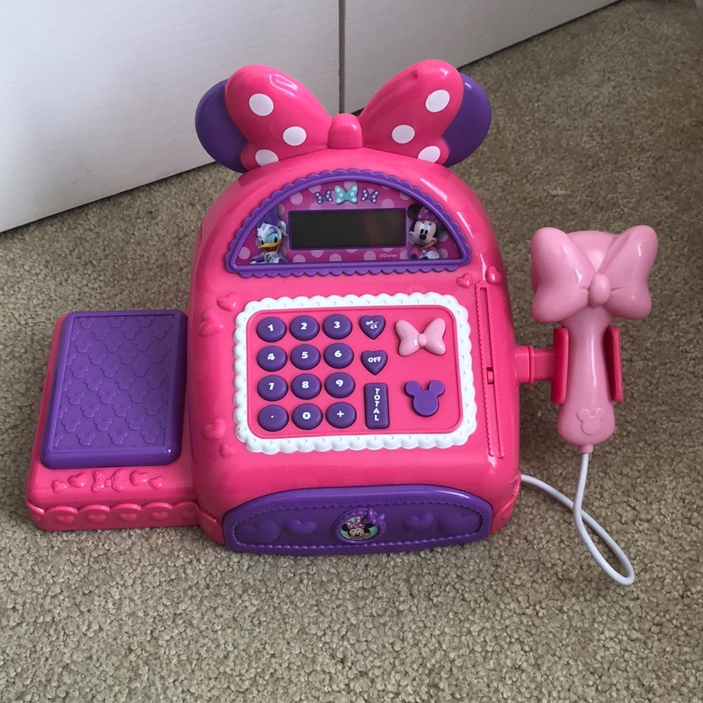 Minnie Mouse Cash Register